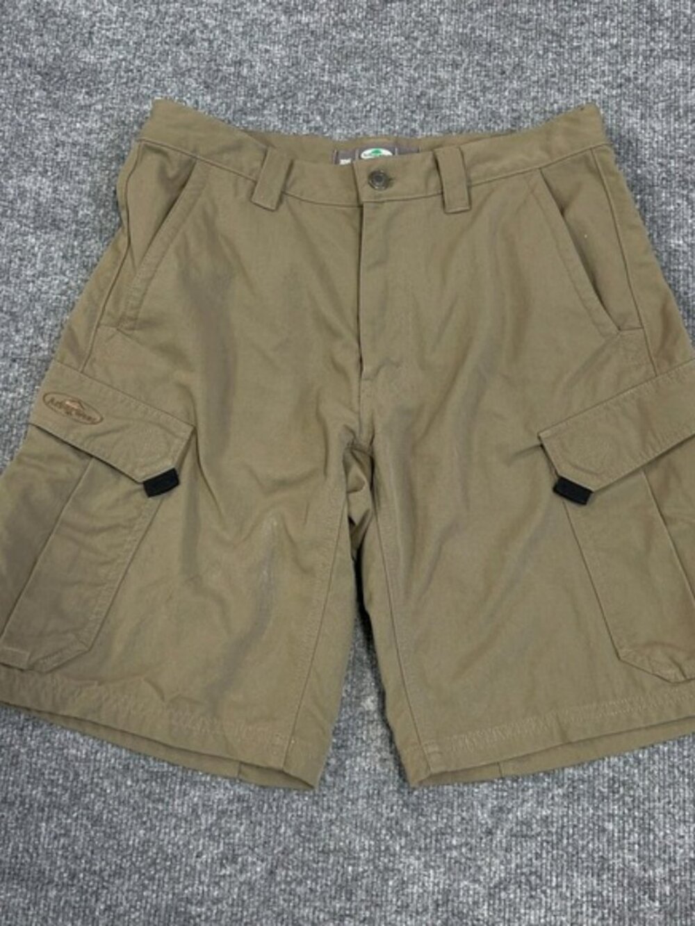 Arborwear Shorts Mens 30 Green Cargo Nylon Tech 2 II 10" Inseam Work